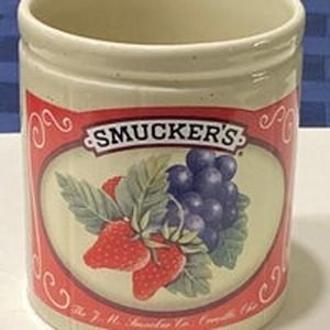 VINTAGE SMUCKERS JAM JAR‎ #31882